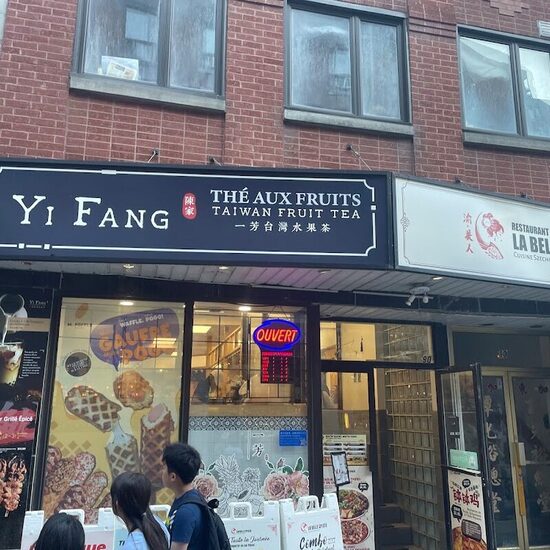 YiFang Taïwan Fruit The - Bubble Tea in Chinatown