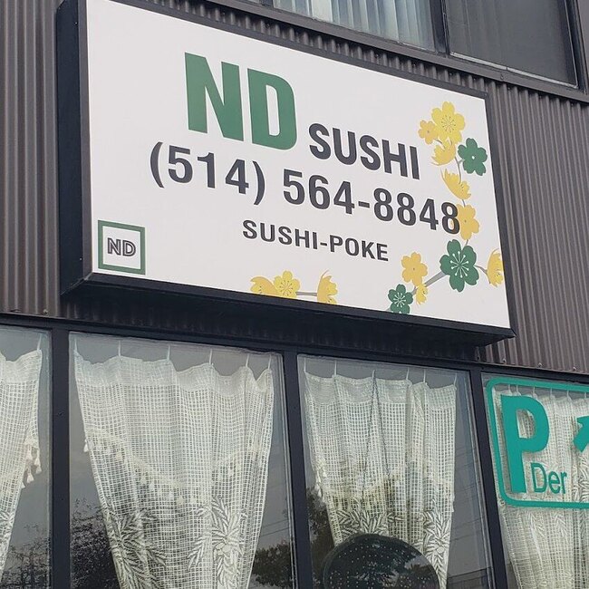 ND Sushi - Restaurants pr&egrave;s de: H3L2B4