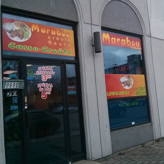 MARABOU CR&Eacute;OLE - Montreal Creole Restaurants