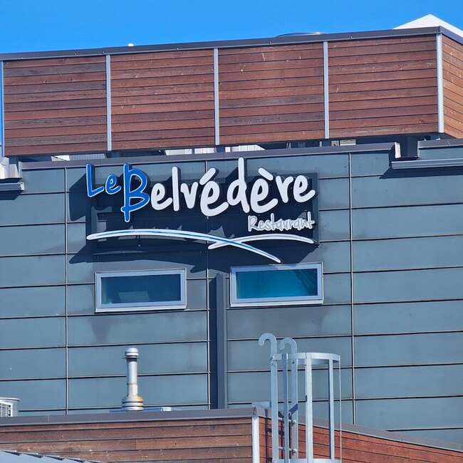Le Belv&eacute;d&egrave;re - Restaurants pr&egrave;s de: J3P4M5