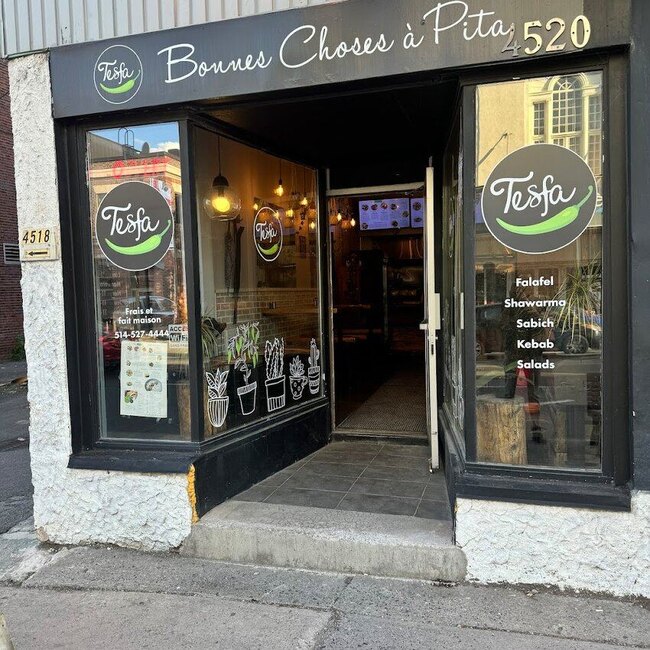 TESFA - Restaurants Cor&eacute;ens, Kebab, Libanais pr&egrave;s de: H2V4E4