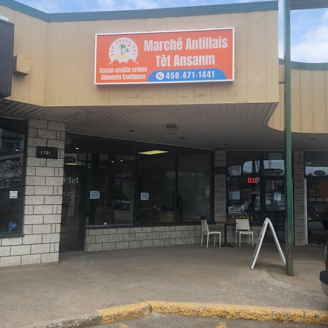 Marché Antillais Tèt Ansanm - Restaurants près de: J6X4L9