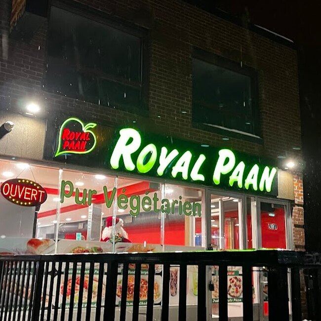 Royal Paan - V&eacute;g&eacute;tarien Pur - Restaurants pr&egrave;s de: H3W3C2