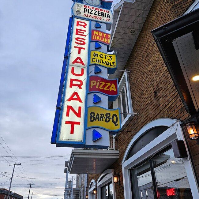 Pizzeria Olympic - Restaurants Ouverts midi Mauricie (Qu&eacute;bec)
