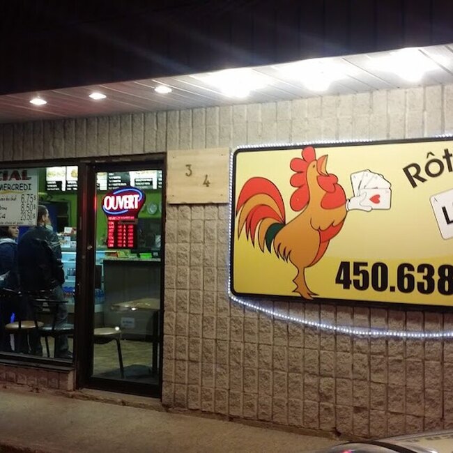 R&ocirc;tisserie De L'As - Restaurants pr&egrave;s de: J5B2E1