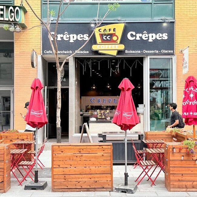 Cafe et Cr&ecirc;pe - Montreal Cr&ecirc;pes Open Tuesday