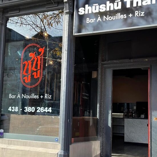 Shushu Thai Bar À Nouille + Riz - Restaurants de Montréal