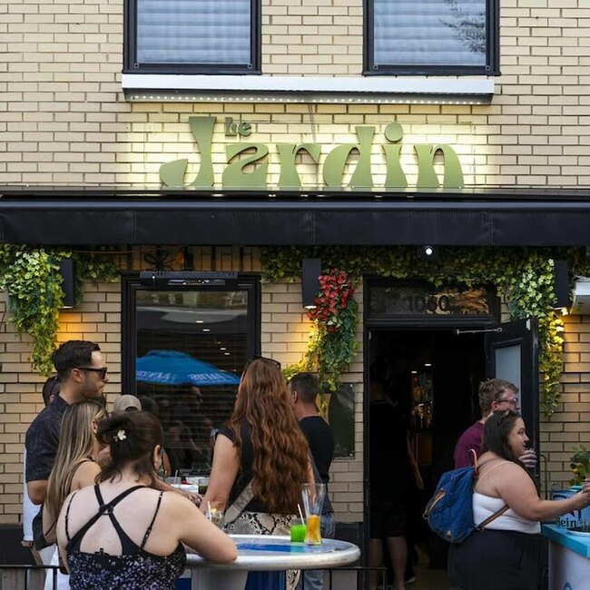 Le Jardin cocktails et bi&egrave;res - Jardin Restaurants in Montreal