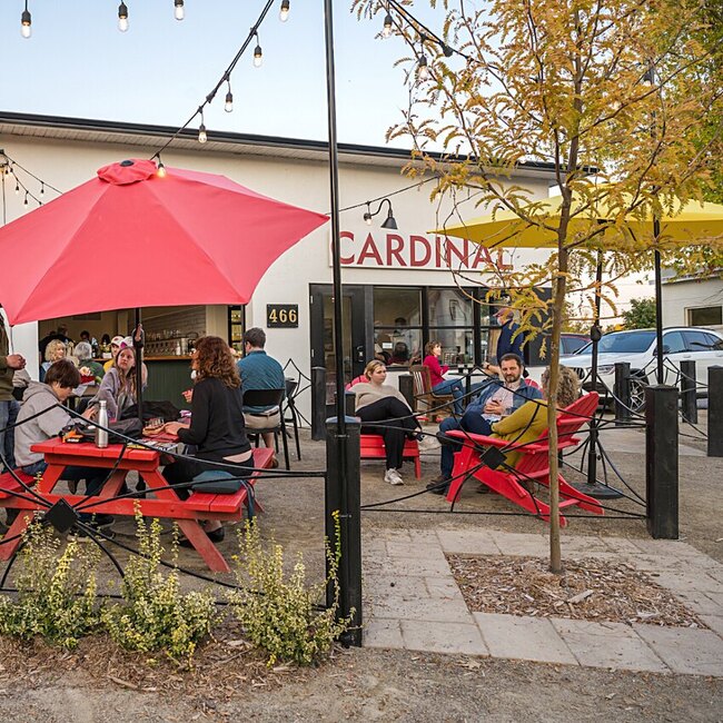 Microbrasserie Cardinal Brewing - West Island Poutine, American Restaurants