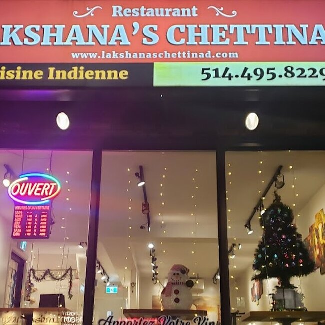 Lakshana's Chettinad - Restaurants Indiens Ouverts mardi Montr&eacute;al