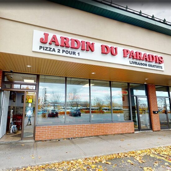 Jardin du Paradis - Restaurants Pizza, Libanais de Montréal
