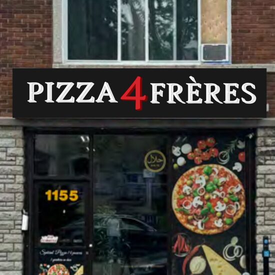 Pizza 4 Fr&egrave;res - Restaurants pr&egrave;s de: H2C1P6
