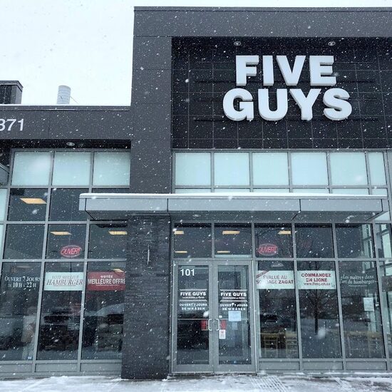 Five Guys Burgers - BBQ, Poutine, Breakfast Restaurants in Blainville