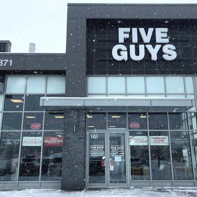 Five Guys Burgers Restaurant Blainville: Menu, Avis & Réserver (2026)