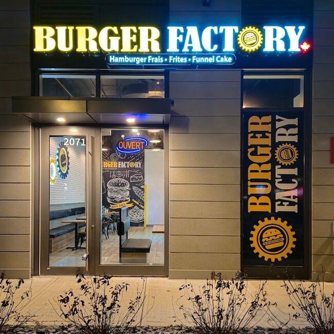 Burger Factory - Restaurants Brunch pr&egrave;s de: H3L2E5