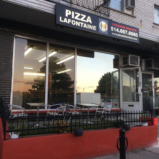 Pizza Lafontaine - Restaurants Terrasses pr&egrave;s de: H4B1R1