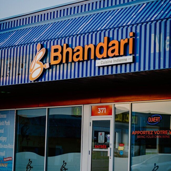 Bhandari Cuisine Indienne - Restaurants pr&egrave;s de: J7V0N3