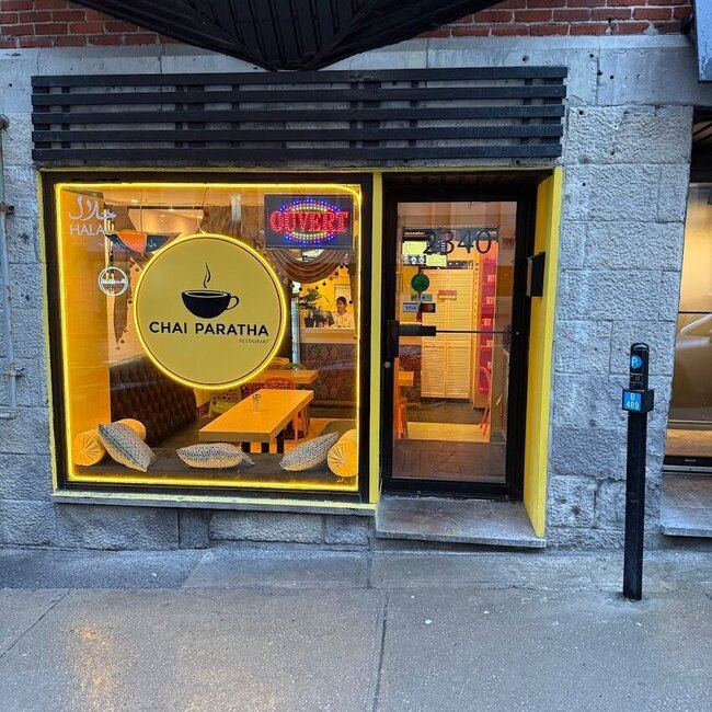 Chai Paratha - Downtown Vegetarian Open Sunday Restaurants