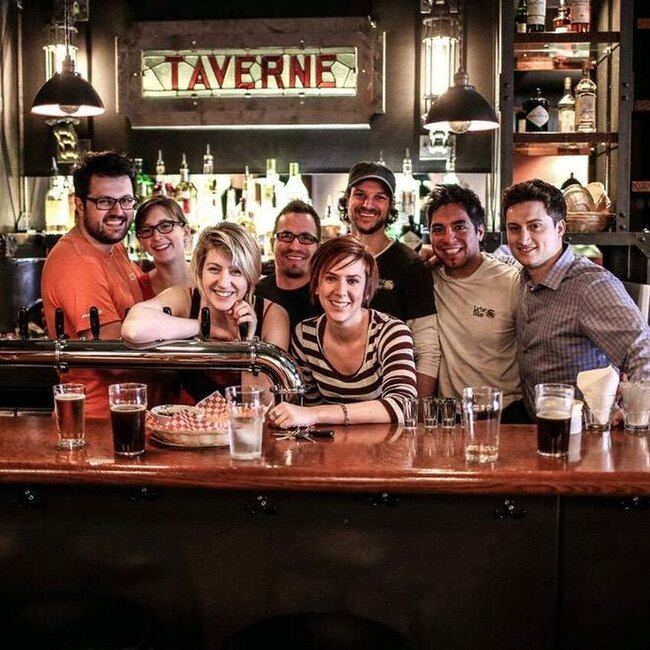 L'Espace Public - Brasseurs de Quartier - Montreal Reception Services / Private Events Open Late Restaurants