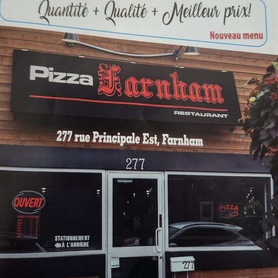 Pizzeria Farnham - Restaurants Commande en ligne de Farnham