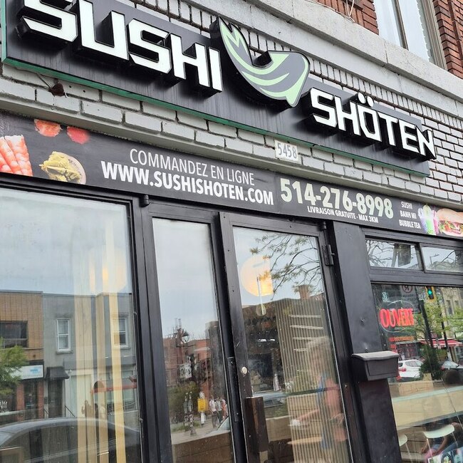 Sushi Shoten - Restaurants Livraison pr&egrave;s de: H2V4E3