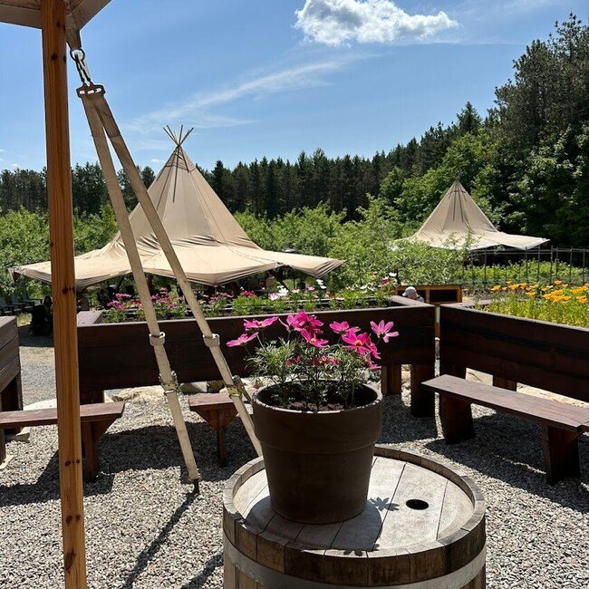 Cabane d'&agrave; Cot&eacute; / Cidrerie Au Pied de Cochon - Restaurants in Mirabel