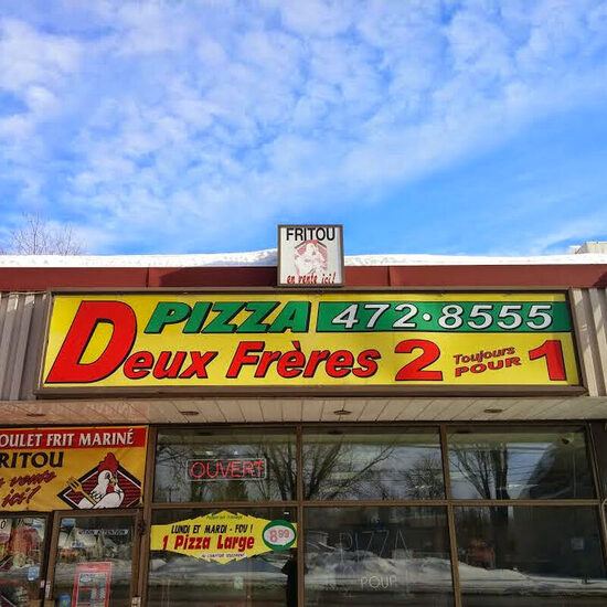 Pizza Deux Fr&egrave;res 2 pour 1 - Restaurants de Montr&eacute;al