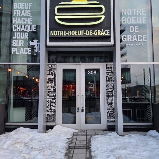 Notre-Boeuf-de-Gr&acirc;ce - Restaurants Terrasses pr&egrave;s de: H4K1M9