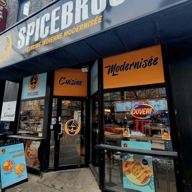 Spicebros - Restaurants Terrasses pr&egrave;s de: H3G2E8