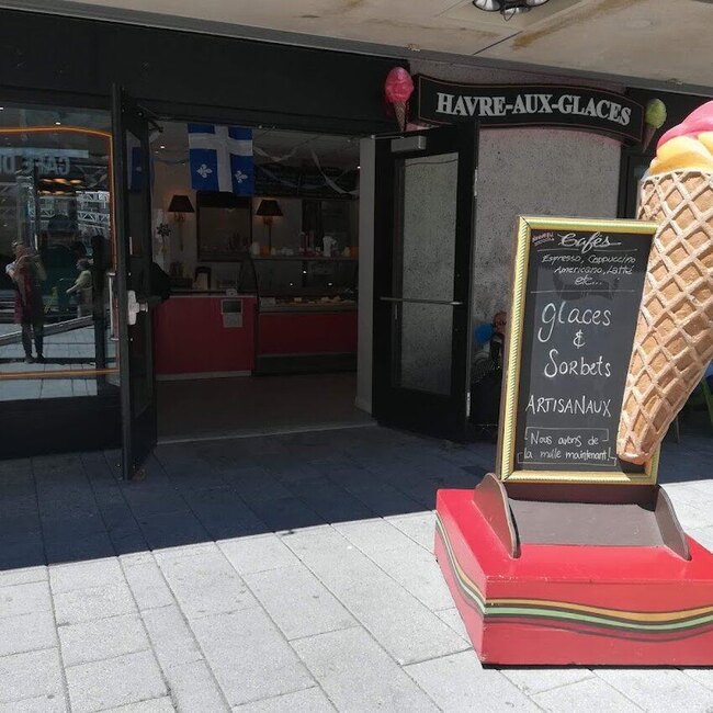 Havre aux Glaces - Restaurants Cr&egrave;mes glac&eacute;es pr&egrave;s de: H2L4E9