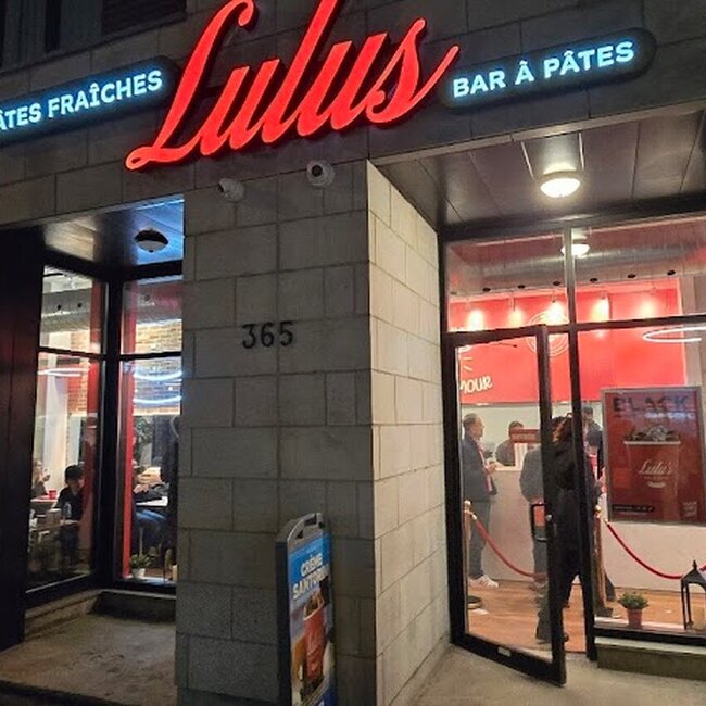 Lulu's Bar à Pâtes / Pasta Bar Montreal Restaurant: Menu, Reviews & Reserve (2026)