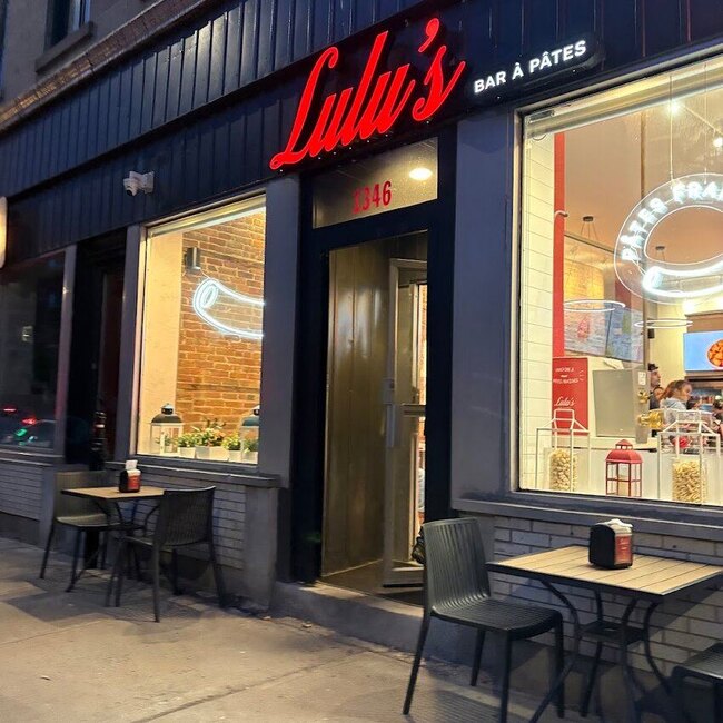 Lulu's Bar &agrave; P&acirc;tes / Pasta Bar - Restaurants Quartier Latin