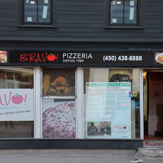 Bravo Pizzeria - Takeout Available Restaurants in Saint-Jérôme