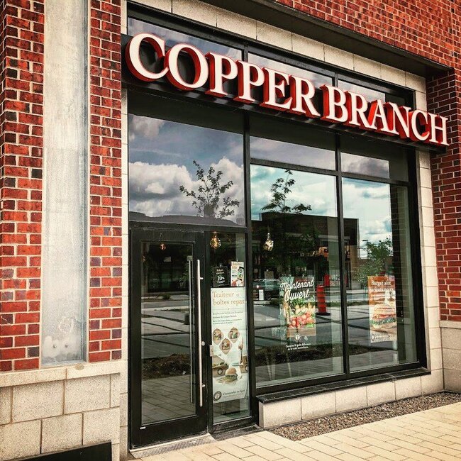 Copper Branch - Restaurants pr&egrave;s de: H4J1C8