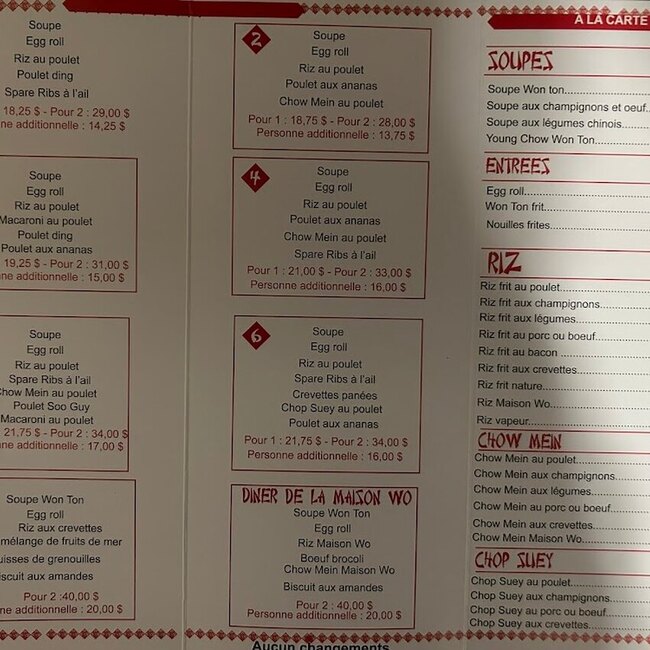 La Maison Wo -  Restaurants Near: G8W6Z6