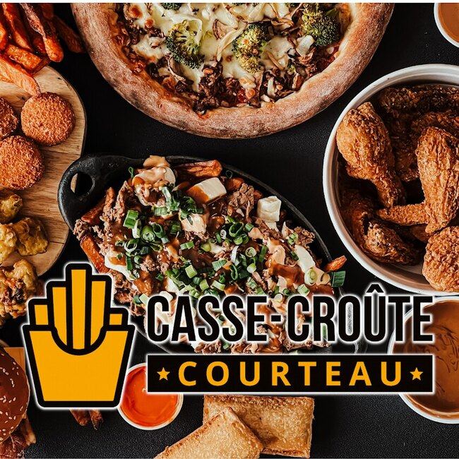 Casse-Cro&ucirc;te Courteau - Restaurants Ouverts midi Mauricie (Qu&eacute;bec)