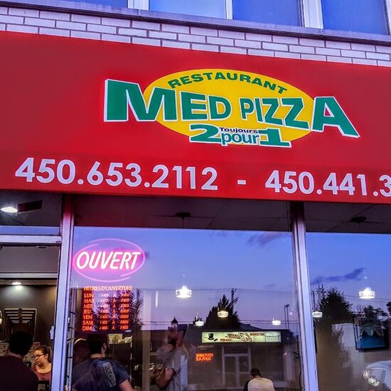 Med Pizza - Restaurants Plats à emporter de Saint-Bruno-de-Montarville