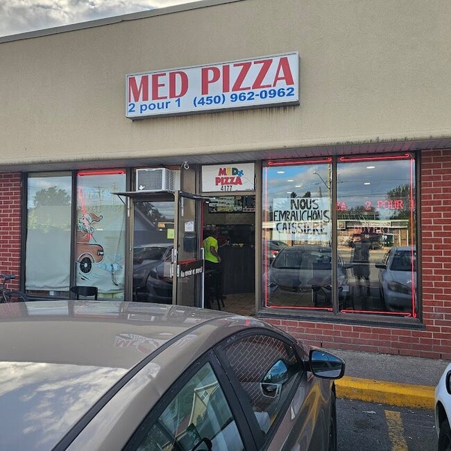 Med Pizza - Restaurants pr&egrave;s de: J7P4Y1
