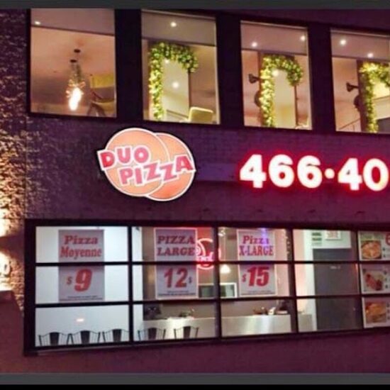 Duo Pizza - Poutine, Contemporary Modern Restaurants in Montreal