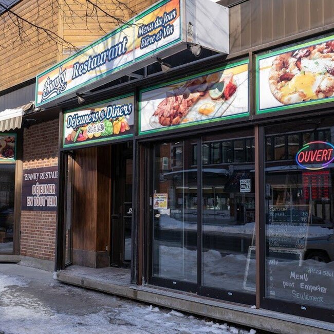 Bianky Restaurant - Montreal Cr&ecirc;pes, Moroccan Open Monday Restaurants