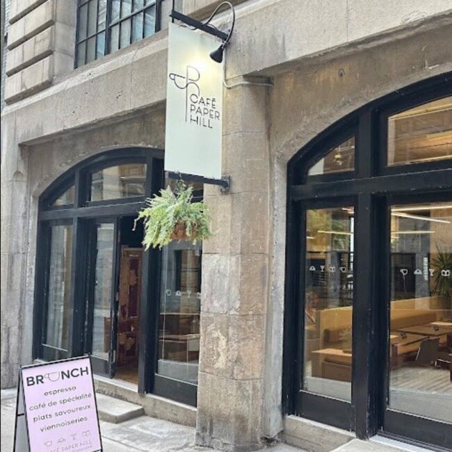 Café Paper Hill - Brunch Restaurants Near: H2Y2V8