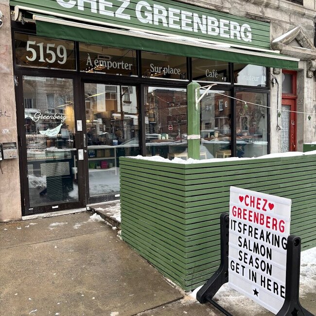 Chez Greenberg - Bagels à Montréal