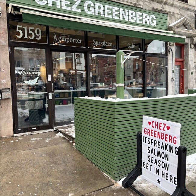 Chez Greenberg - BBQ, Bagels, Bubble Tea, Poutine Restaurants Near: H2V4E8