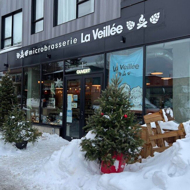 Microbrasserie La Veill&eacute;e - Sainte-Agathe-des-Monts Restaurants