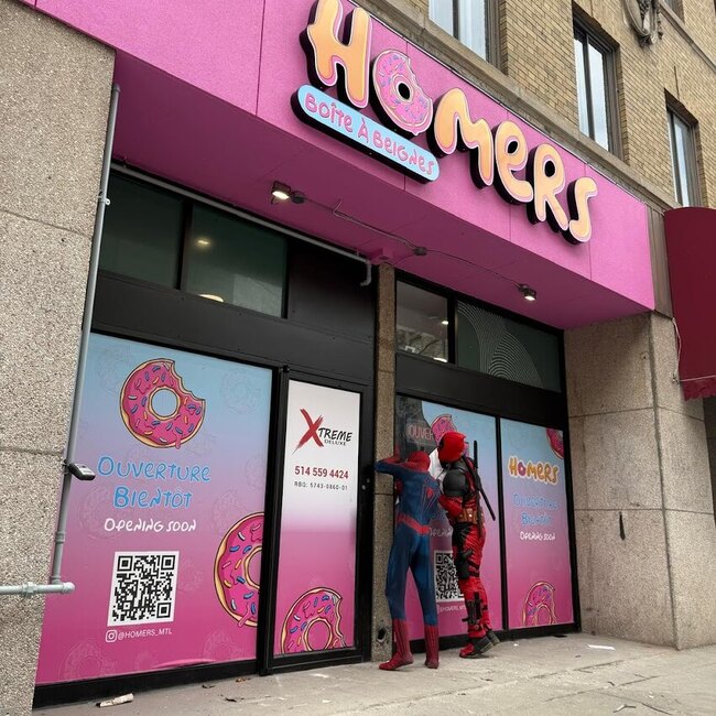 Homers Bo&icirc;te &agrave; Beignes -  Restaurants Near: H2X1K9