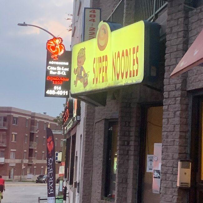 Les Super Nouilles - Super Noodles - Restaurants Ouverts lundi C&ocirc;te-des-Neiges