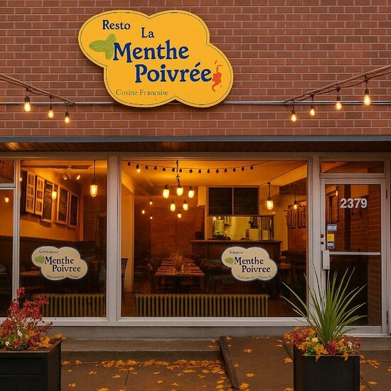 La Menthe Poivrée - Restaurants de Montréal