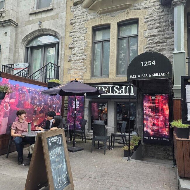 Upstairs Jazz Bar & Grill - Lounge Restaurants Near: H2V4E7