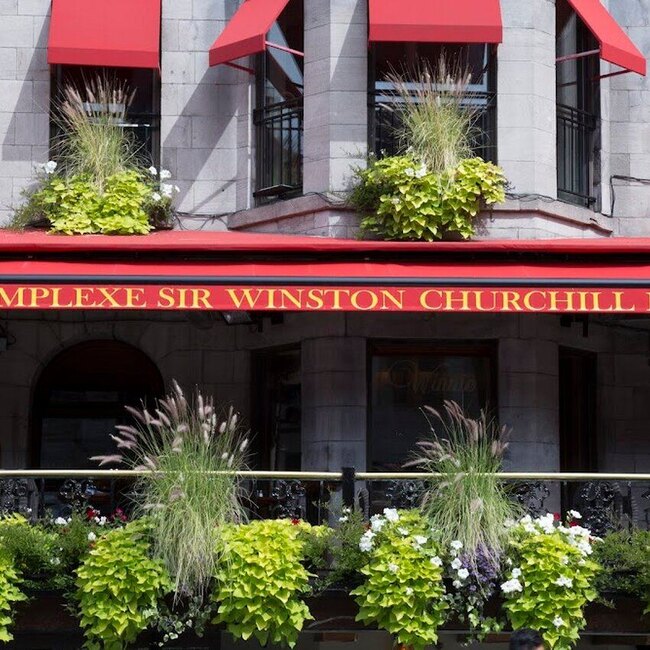 Sir Winston Churchill Pub - Restaurants Terrasses pr&egrave;s de: H3G2E8