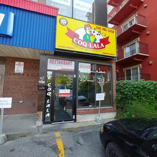 Coq-La-La - Restaurants Libanais de Montréal